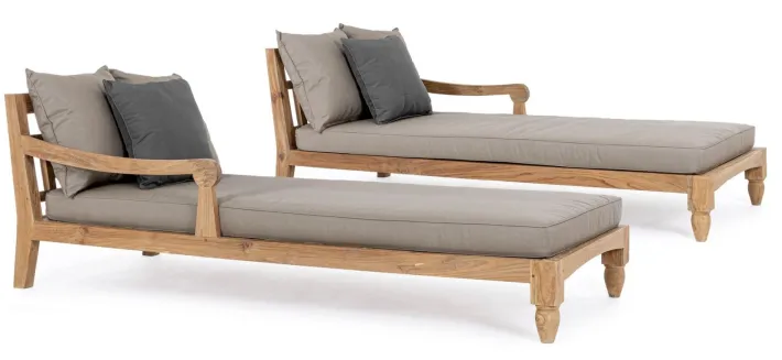Bizzotto Daybed>SET2 LOUNGE C-C BALI - FSC
