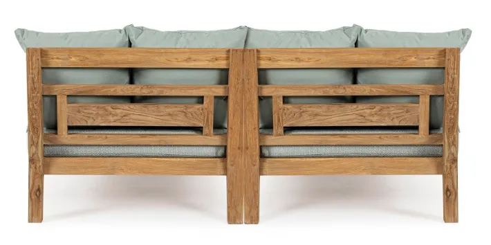 Bizzotto Daybed>SET2 LOUNGE C-C BALI AQUA - FSC