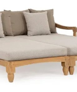 Bizzotto Daybed>SET2 LOUNGE C-C BALI NATURAL - FSC