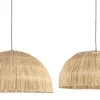 Bizzotto Lampadari>SET2 PARALUME LAMPADARIO BAGAN NATURALE