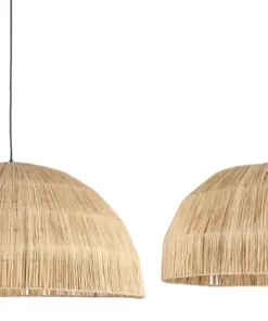 Bizzotto Lampadari>SET2 PARALUME LAMPADARIO BAGAN NATURALE