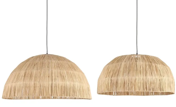 Bizzotto Lampadari>SET2 PARALUME LAMPADARIO BAGAN NATURALE