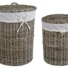 Bizzotto Ceste Decorative>SET2 P.BIANCHERIA NARRA BIANCO