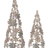 Bizzotto Oggettistica>SET2 PINO PACEY STAND ARGENTO