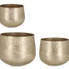 Bizzotto Coprivasi>SET3 P.VASO CLAMP TO ORO