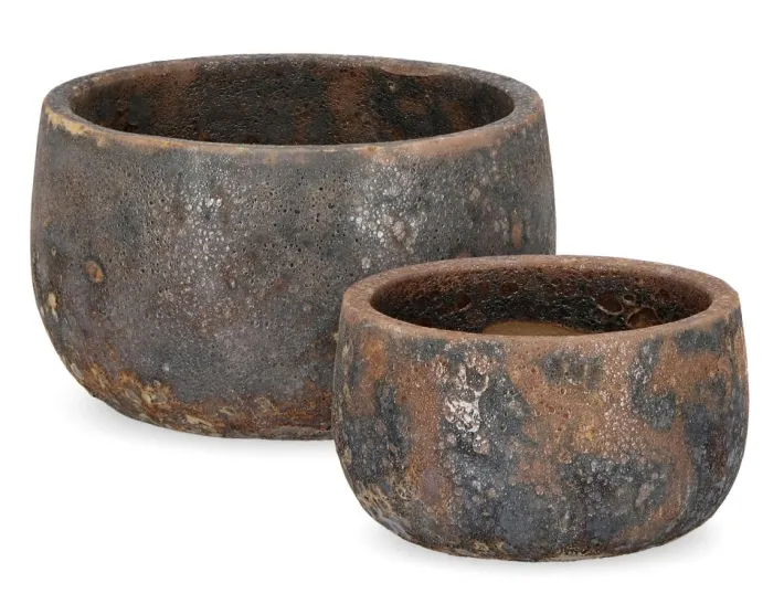 Bizzotto Vasi E Coprivasi>SET2 P.VASO DUYEN TO RUSTY