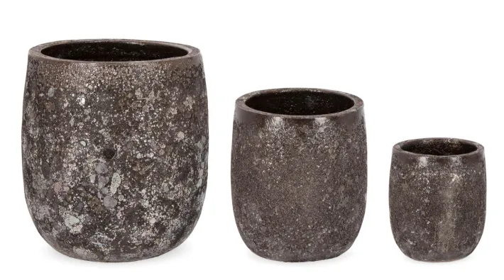Bizzotto Vasi E Coprivasi>SET3 P.VASO DUYEN TO RUSTY