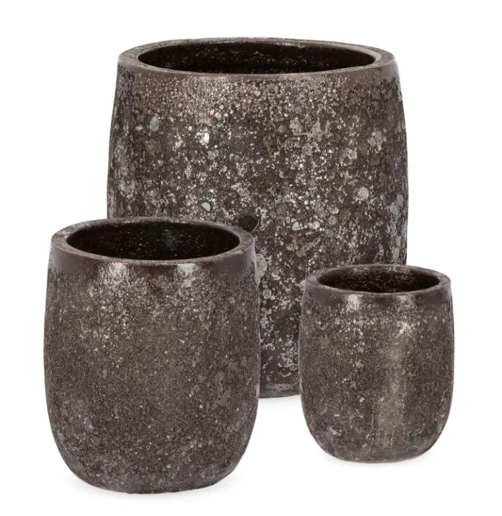 Bizzotto Vasi E Coprivasi>SET3 P.VASO DUYEN TO RUSTY