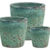 Bizzotto Vasi E Coprivasi>SET3 P.VASO DUYEN TONDO VERDE