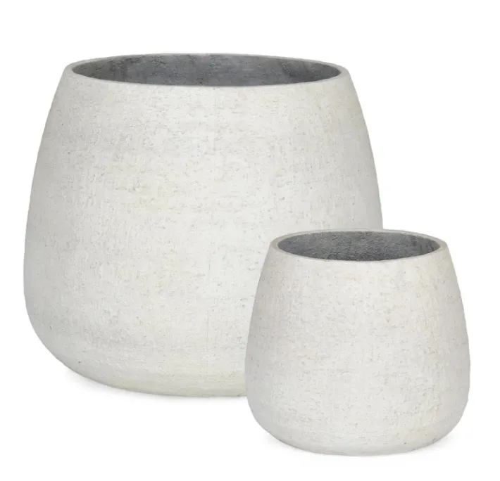 Bizzotto Vasi E Coprivasi>SET2 P.VASO EMEI BOMBATO BEIGE