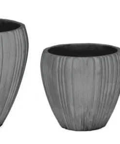 Bizzotto Vasi E Coprivasi>SET3 P.VASO HALONG TO GRIGIO