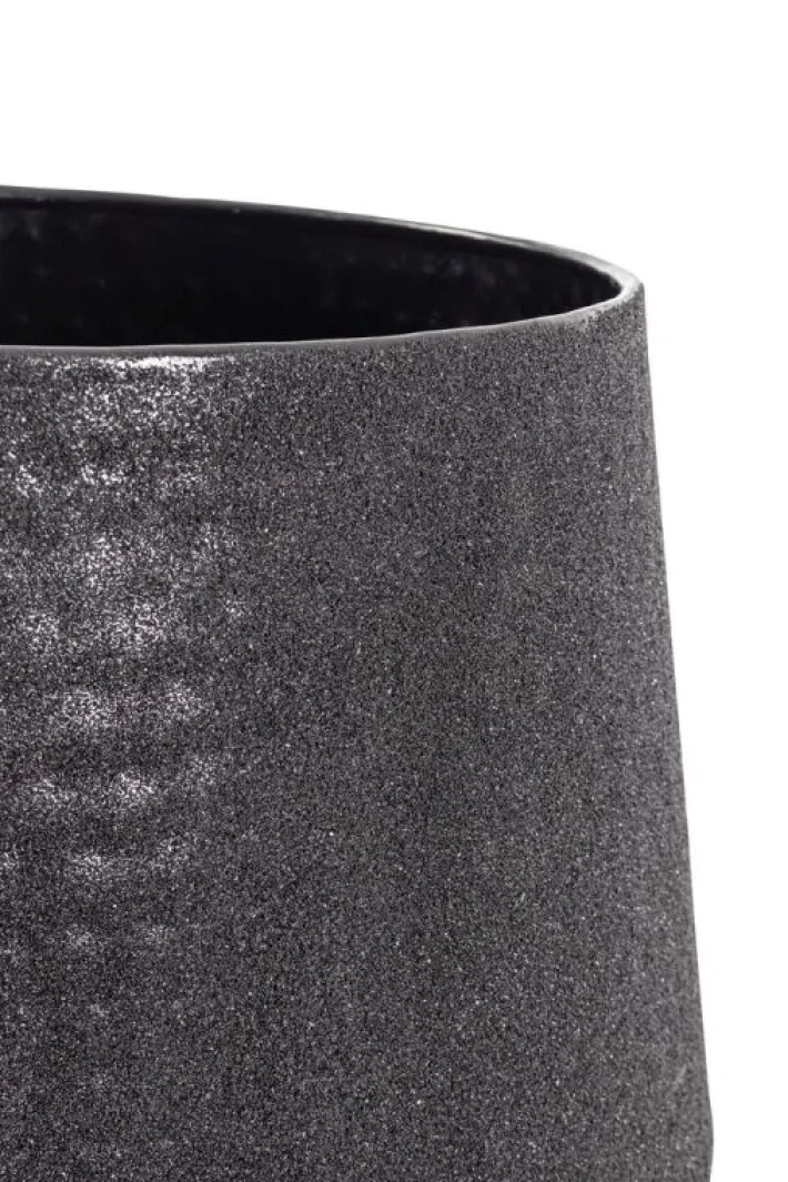 Bizzotto Vasi E Coprivasi>SET2 P.VASO KENAR TO NERO BASSO
