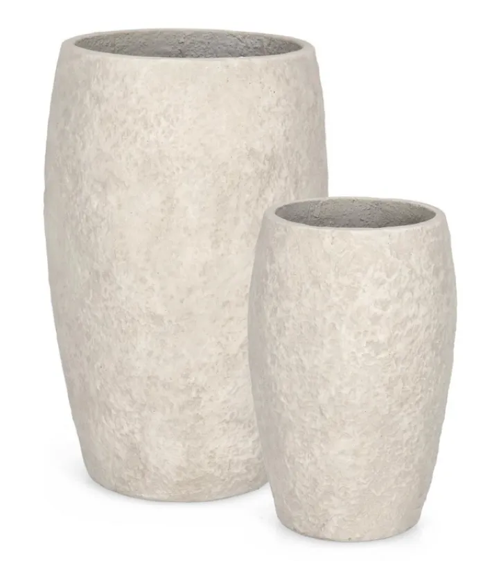 Bizzotto Vasi E Coprivasi>SET2 P.VASO MEILI ALTO BEIGE