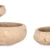 Bizzotto Vasi E Coprivasi>SET3 P.VASO MINH CIOTOLA TERRACOT BRUNIT