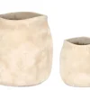 Bizzotto Vasi E Coprivasi>SET2 P.VASO MINH SAGOMATO TERRACOT CHIAR