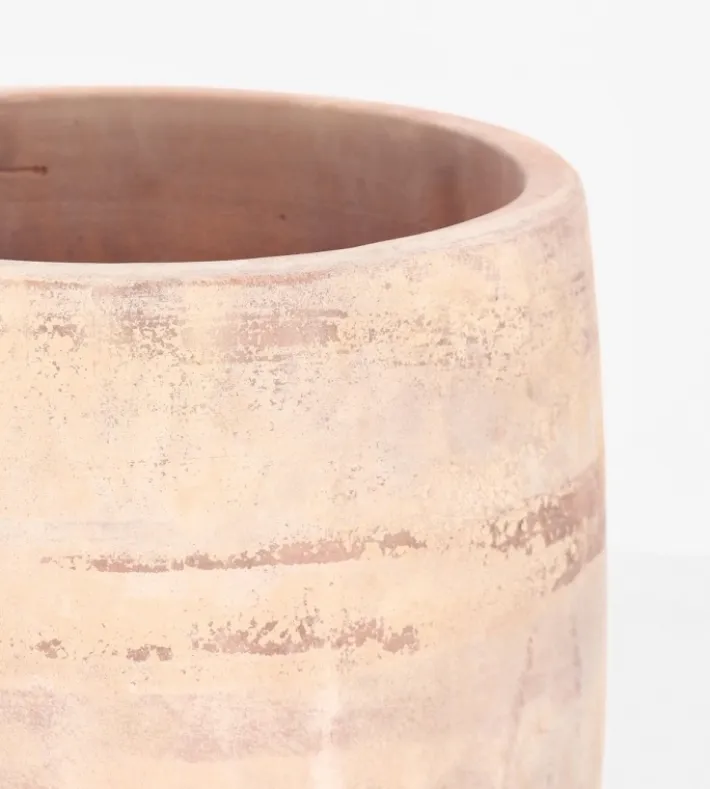 Bizzotto Vasi E Coprivasi>SET3 P.VASO MINH TO ALTO TERRACOTTA MARR