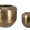 Bizzotto Vasi E Coprivasi>SET2 P.VASO NADU DORATO