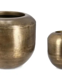 Bizzotto Vasi E Coprivasi>SET2 P.VASO NADU DORATO