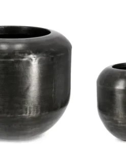 Bizzotto Vasi E Coprivasi>SET2 P.VASO NADU NERO