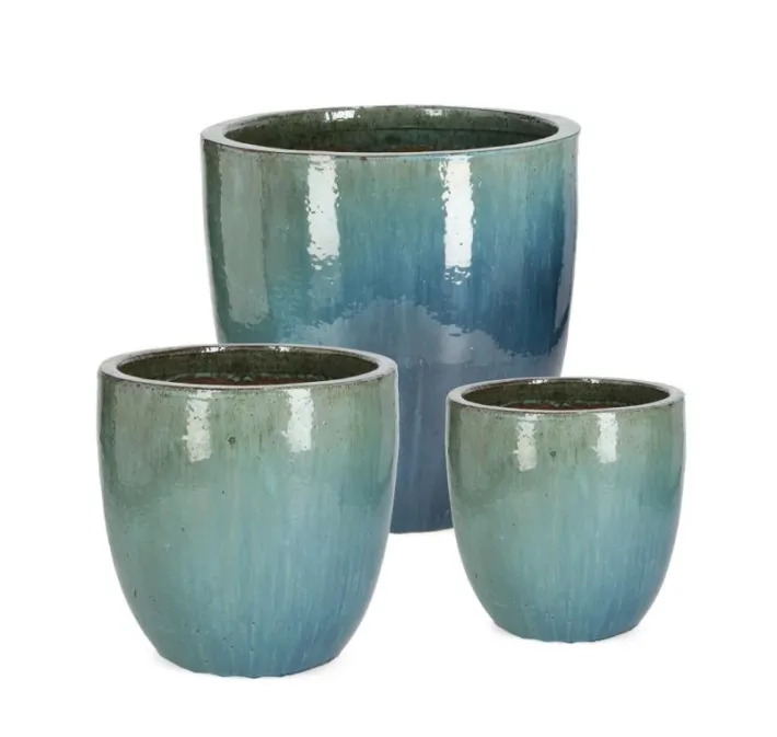 Bizzotto Vasi E Coprivasi>SET3 P.VASO QUANG ALTO BLU