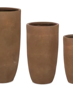 Bizzotto Vasi E Coprivasi>SET3 P.VASO RIGO TO RUSTY ALTO