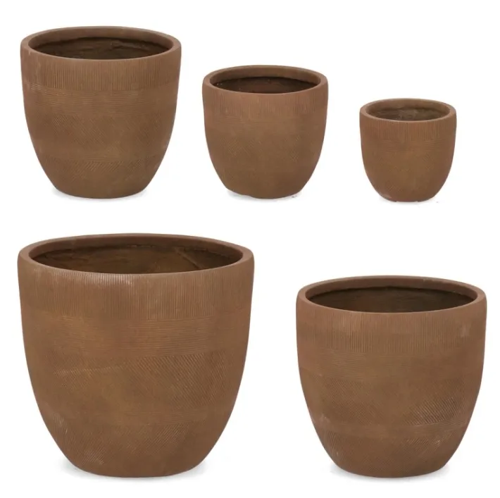 Bizzotto Vasi E Coprivasi>SET5 P.VASO RIGO TO RUSTY BASSO