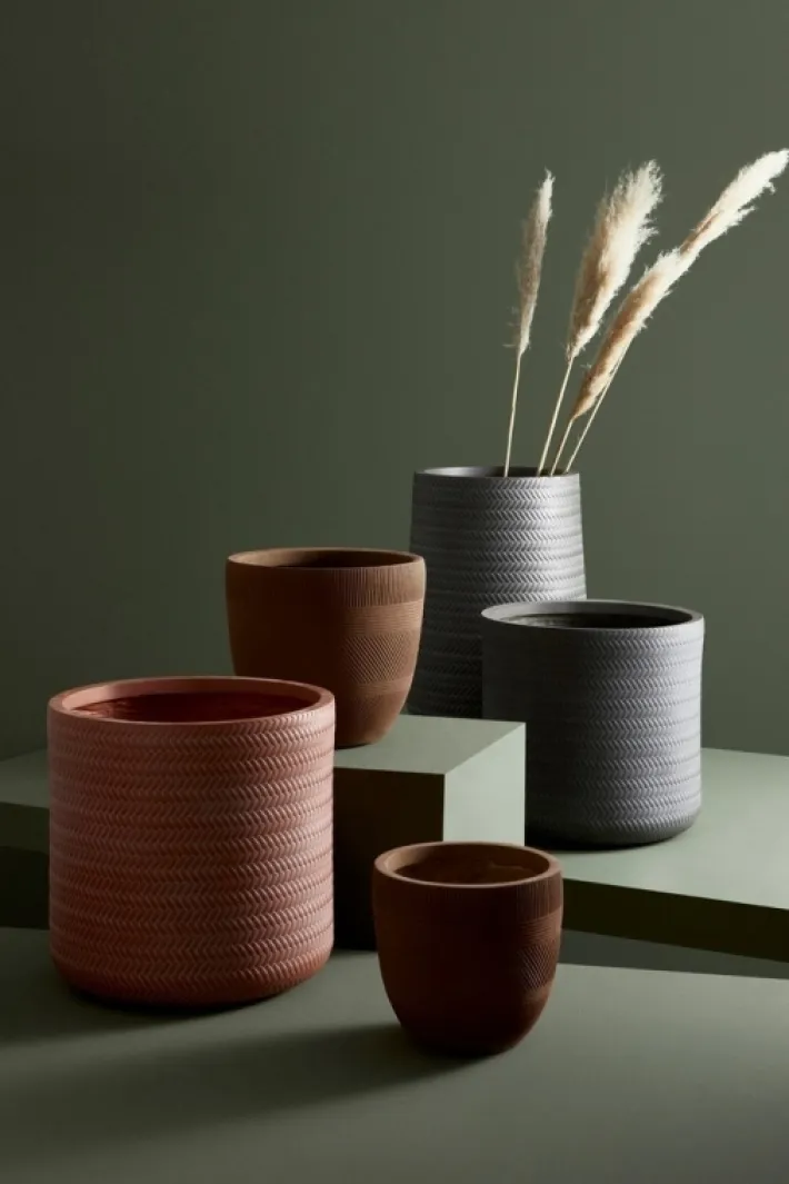 Bizzotto Vasi E Coprivasi>SET5 P.VASO RIGO TO RUSTY BASSO