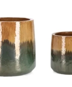 Bizzotto Vasi E Coprivasi>SET2 P.VASO THRAN ALTO MELANGE OCRA