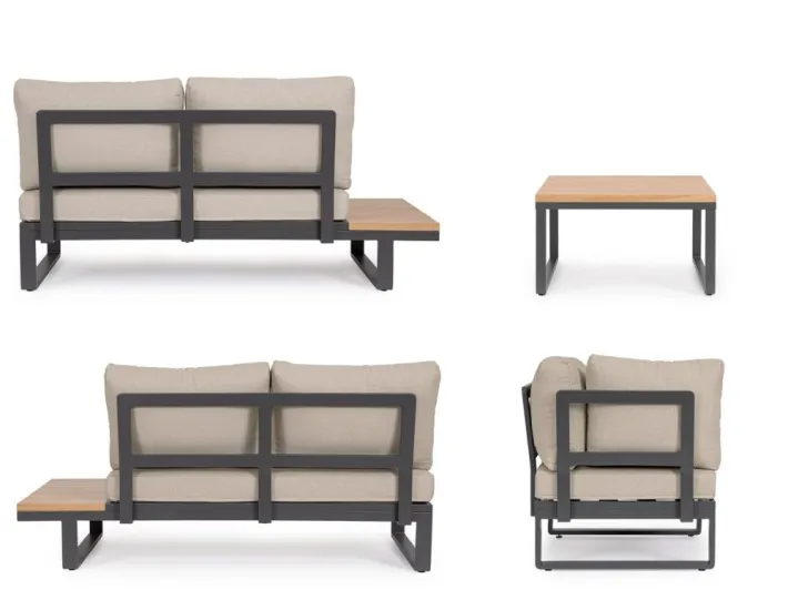 Bizzotto Salotti Completi>SET SALOTTO ANG. C-C ZELMAR ANTR. YK13