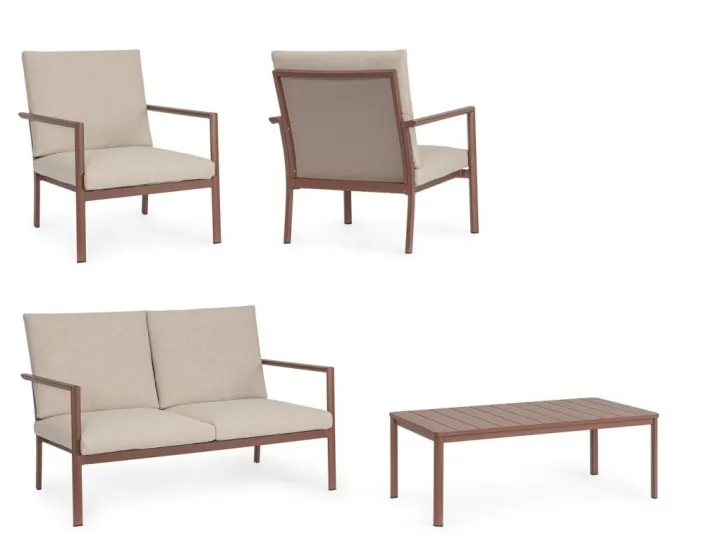 Bizzotto Salotti Completi>SET4 SALOTTO C-C KONNOR BARN