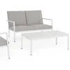 Bizzotto Salotti Completi>SET4 SALOTTO C-C KONNOR BIANCO CX21