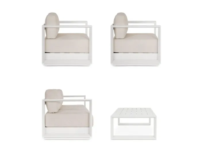 Bizzotto Salotti Completi>SET4 SALOTTO C-C MOSES VAPOR YK15