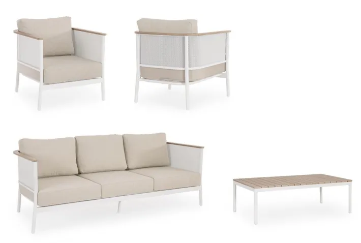 Bizzotto Salotti Completi>SET4 SALOTTO C-C ULISES VAPOR YK15