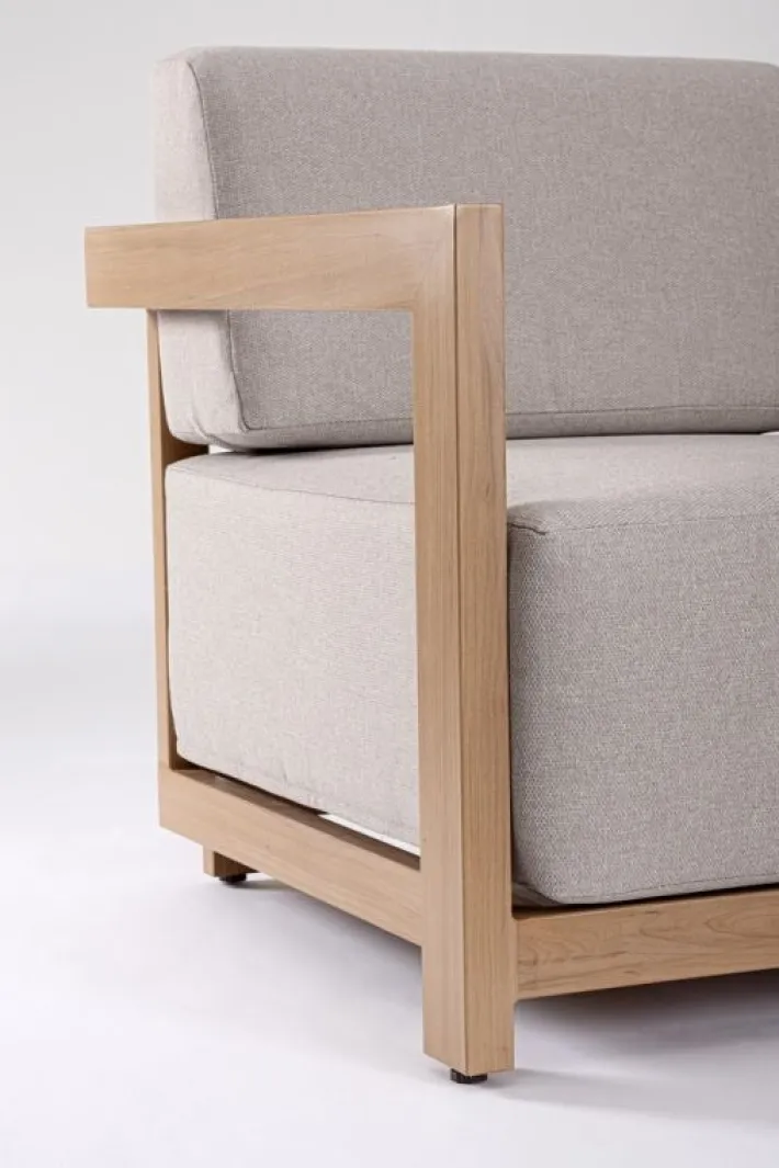 Bizzotto Salotti Completi>SET4 SALOTTO IN ALLUMINIO NATURALE- THESEUS
