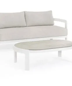 Bizzotto Salotti Completi>SET4 SALOTTO IN CORDA PER ESTERNO BIANCO WG20 - PRESLEY