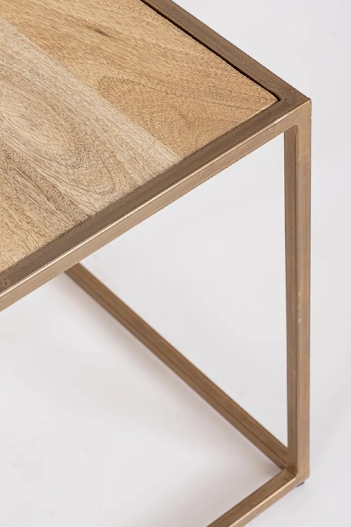 Bizzotto Tavolini>SET4 TAVOLINI IN LEGNO - JAIDEV