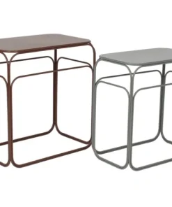 Bizzotto Tavolini>SET2 TAVOLINO CLARITY RETT