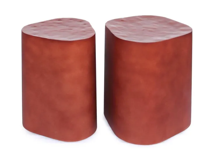 Bizzotto Tavolini>SET2 TAVOLINO JASLEEN TERRACOTTA