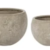 Bizzotto Vasi E Coprivasi>SET2 VASO CEMENT SFERA SABBIA