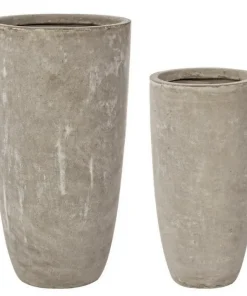 Bizzotto Vasi E Coprivasi>SET2 VASO CEMENT TO ALTO SABBIA