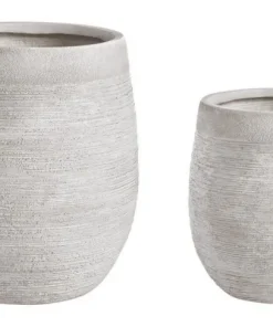 Bizzotto Vasi E Coprivasi>SET2 VASO GRAFFITI BOMB BIANCO