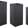 Bizzotto Vasi E Coprivasi>SET3 VASO GRAFFITI QU NERO ALTO
