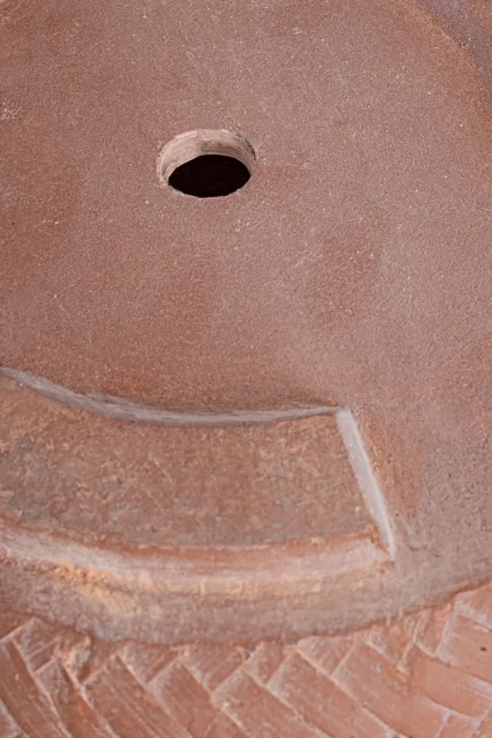 Bizzotto Vasi E Coprivasi>SET4 VASO TRESSAGE CIL TERRACOTTA