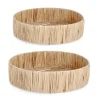 Bizzotto Ceste Decorative>SET2 VASSOIO DECORATIVO BAGAN TO NATURAL