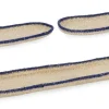 Bizzotto Ceste Decorative>SET3 VASSOIO DECORATIVO GIANG NATURA BLU