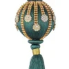 Bizzotto Pendagli>SFERA FRINGE VERDE SC C-NAPPA D80