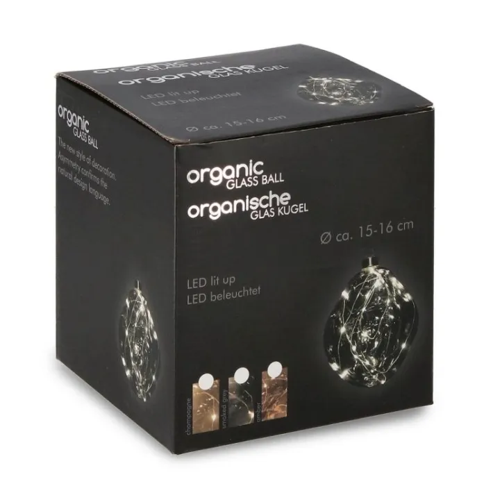 Bizzotto Sfere>SFERA VT ORGANIC GRIGIO D150 C-LED