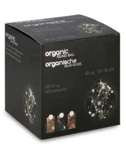 Bizzotto Sfere>SFERA VT ORGANIC MARRONE D150 C-LED