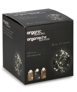 Bizzotto Sfere>SFERA VT ORGANIC ROSSO D150 C-LED
