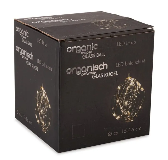 Bizzotto Sfere>SFERA VT ORGANIC ROSSO LUCIDO D150 C-LED